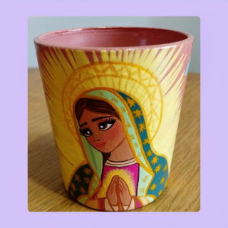 Vela regalo virgen guadalupana - Detalles y Recuerdos Originales para Comunión